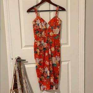 Floral Cocktail Dresss